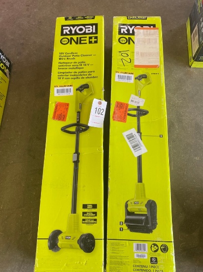 2-Ryobi 18V out door Patio cleaners tool only