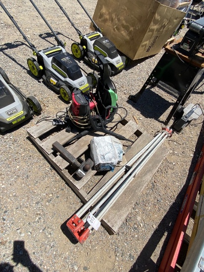 2 Electric Pressure Washer,Hitche & Survey Stand