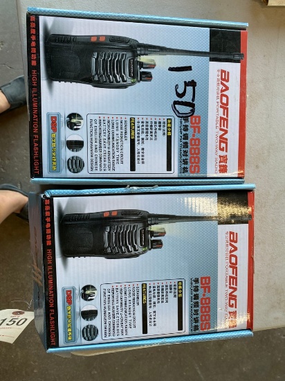 2- Portable 2 way Radio