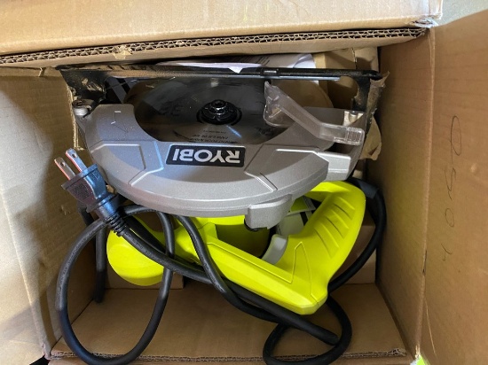 Ryobi 7 1/4 Circular Saw works