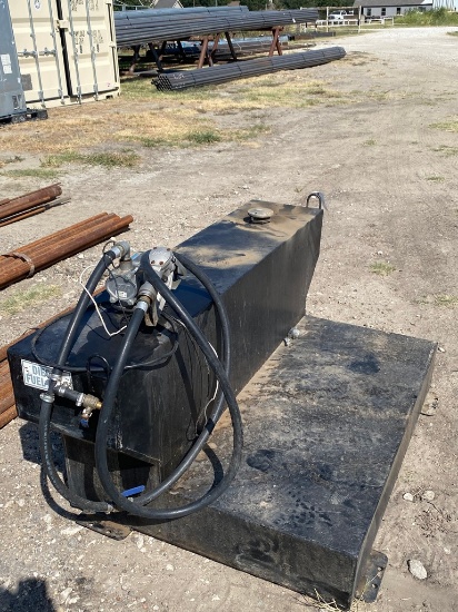 L Shape Fuel Tank with pump