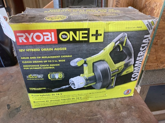 Ryobi 18V Drain Auger
