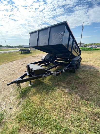 New 6x12 Dump Trailer 2ft. Sides
