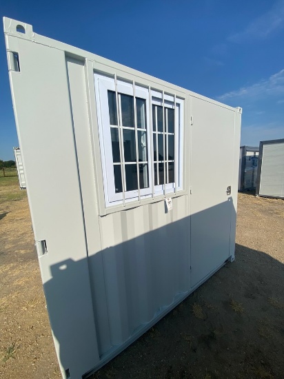 8ft.X6 1/2x7 1/2 Container with door & window