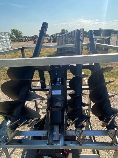 Heavy Duty SS Auger with 3 Bits