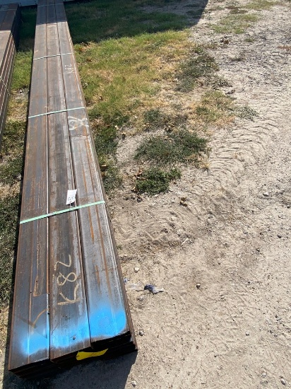 2x6 Rec Tubing 11 GA. 15 pcs @ 20' 300 ft.