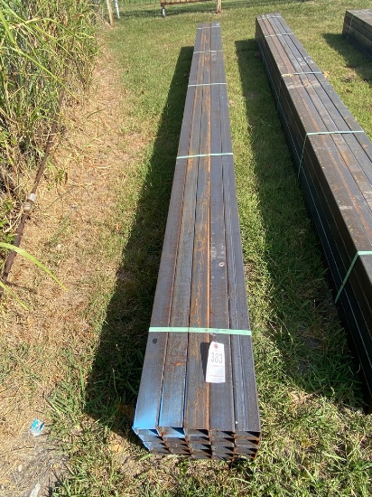 2 1/2" Square tubing 14 ga 25 pcs @17' 425 ft.
