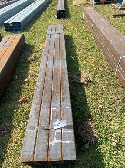 4" Square tubing 1/4" 12 pcs@10' 120 ft.