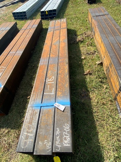 4"x6" Rec Tubing 3/16 9 pcs.@9'10" 88.5 ft.