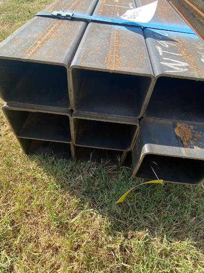 4x6, Rc Tubing 3/16 9 pcs. 9'10  88.5ft.
