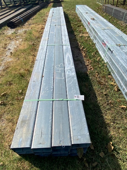 4"x6" Rec tubing 12 ga. 12 pcs assort 20-25' 275 ft.