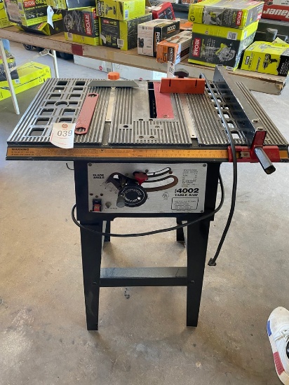 4002 Table Saw
