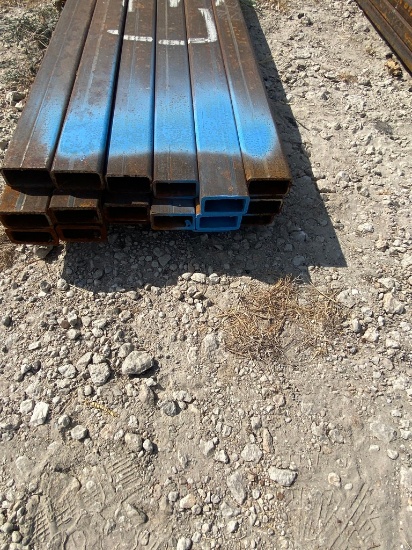 1"x2" Rec tubing 11 Ga. 18 pcs @ 24' 432 ft.