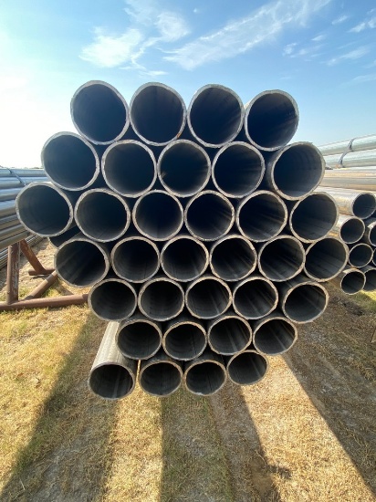 2 3/8" Pipe 10 Ga. 37 pcs @ 32' 1184 ft.
