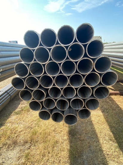 2 3/8" Pipe 10 Ga. 37 pcs @ 32' 1184 ft.