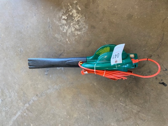 Blower with cord
