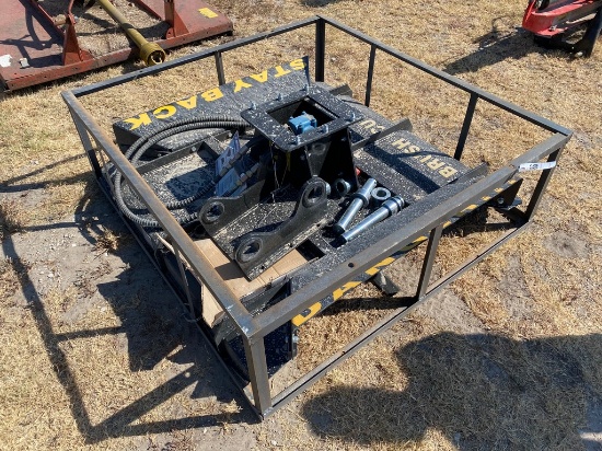 New 54" Excavator Brush cutter