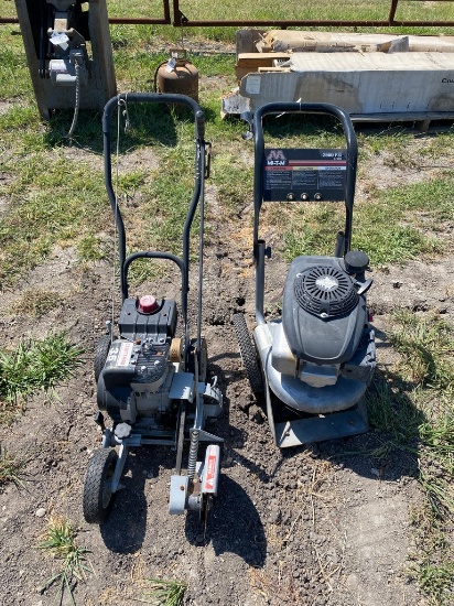 Edger & pressure washer unknown conditon