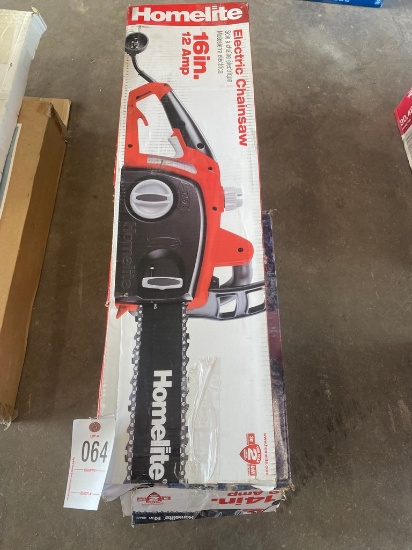 2 Homelite 16" Chainsaws