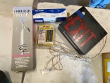 New lever steel barrel bump,120volt exit sign,buddy bulb saver/fuel pump