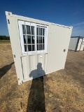 6ft.x7ftx6ft. Container with door & window