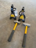 2-Hammer's & a set of Jack stands