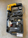 Porter cable, brad nailer,dewalt dry wall screw gun