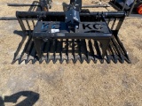 New Quick Attach KC Rock Grapple Bucket