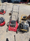 Ace Push Mower & Work Pro Pressure Washer