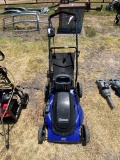Kobalt Electric Mower & Jump Box