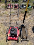 Push Mower & Floor Jack