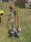 Husqvarna weedeater with blowr attachment & 2 Pole saw attachments