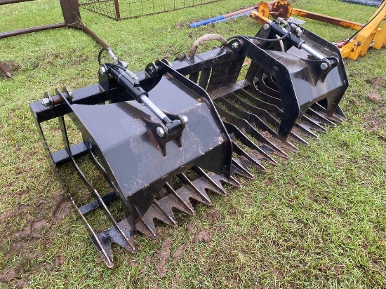 80" Quick Attach Grapple Bucket