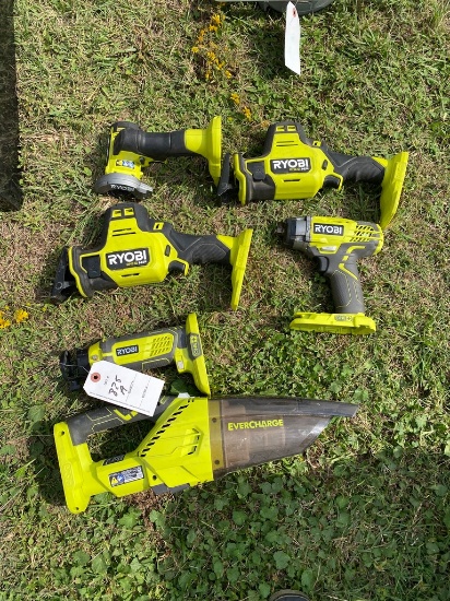Ryobi 18V Saw Zall,Impact,Cutoff wheel,Vac Ridgid and dewalt power tools