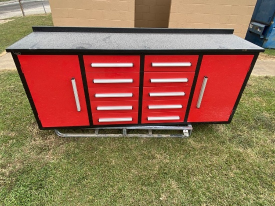 New 12 Drawer Tool Box with Key