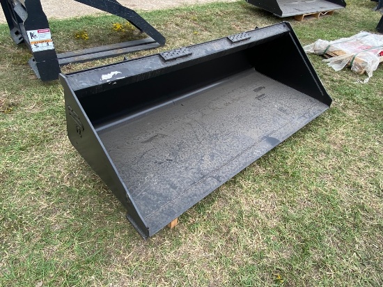 New Express 72" Quick attach Bucket one year warranty on welds made in usa