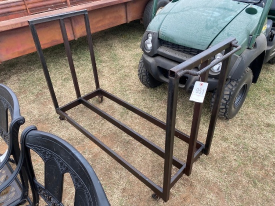 Metal Firewood Cart