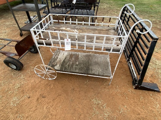 Metal Plant Cart