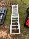 Trifold aluminum ramp