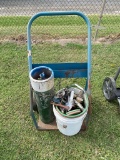 Torch Cart with gauges & hoses