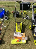 Ryobi 18V Mower,Vaccum,ridgid Belt Sander