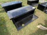 Heavy duty tool boxes fits under trailer