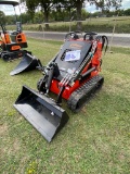 New Landhero Mini Skid Steer Loader 23hp Gas Engine