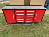 New 12 Drawer Tool Box with Key