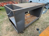 Metal Cart Tables with Castors