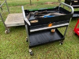 Iron Ton tool Cart with content