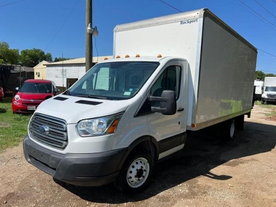 2019 Ford Transit Box truck Diesel With Liftgate 101K miles runs and drives