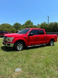 2018 Ford F150 Crew Cab XLT 4x4 V6 Eco boost 161k showing TMU runs and drives good