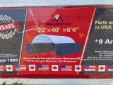 New Gold Mountain 20x40x6'6 container Canopy