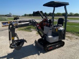 2023 Agrotk L12 Mini Excavator Briggs & Stratton Gas Motor 15